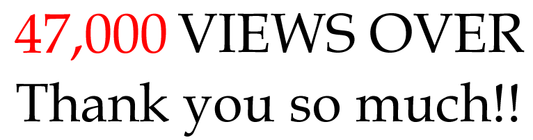 47,000VIEWS OVER「浮世」のビラ画像